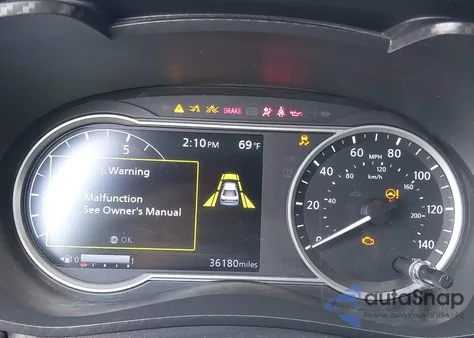 2021 Nissan Versa Sr Xtronic Cvt from USA, damaged, VIN 3N1CN8FV3ML923729